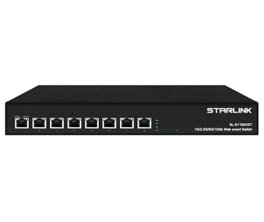 유비큐넷 STARLINK SL-S1108XGT 스위칭허브 8*10Gb RJ45 허브스위치
