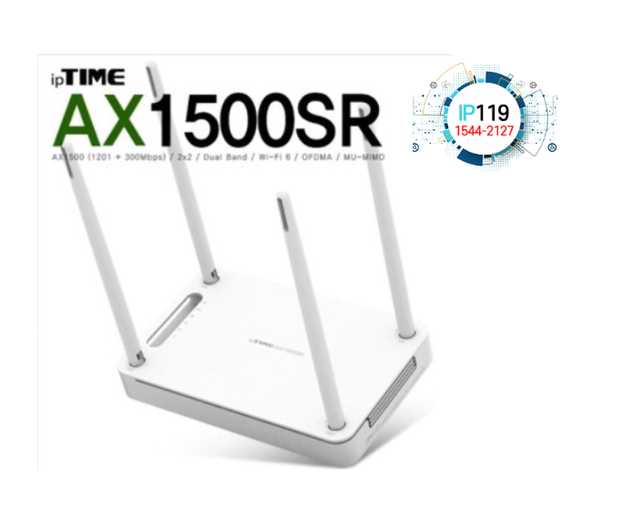 EFM네트웍스 아이피타임 AX1500SR 1500Mbps 라우터 고속 데이터 전송