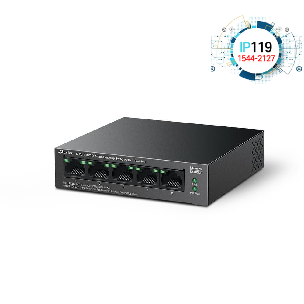TPLINK 티피링크 LS105LP 고속 데이터 전송 네트워크 확장