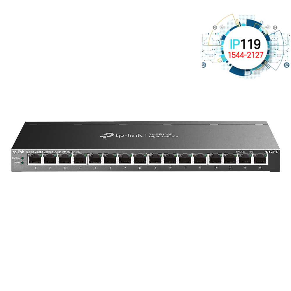 TPLINK 티피링크 TL-SG116P 16포트 POE