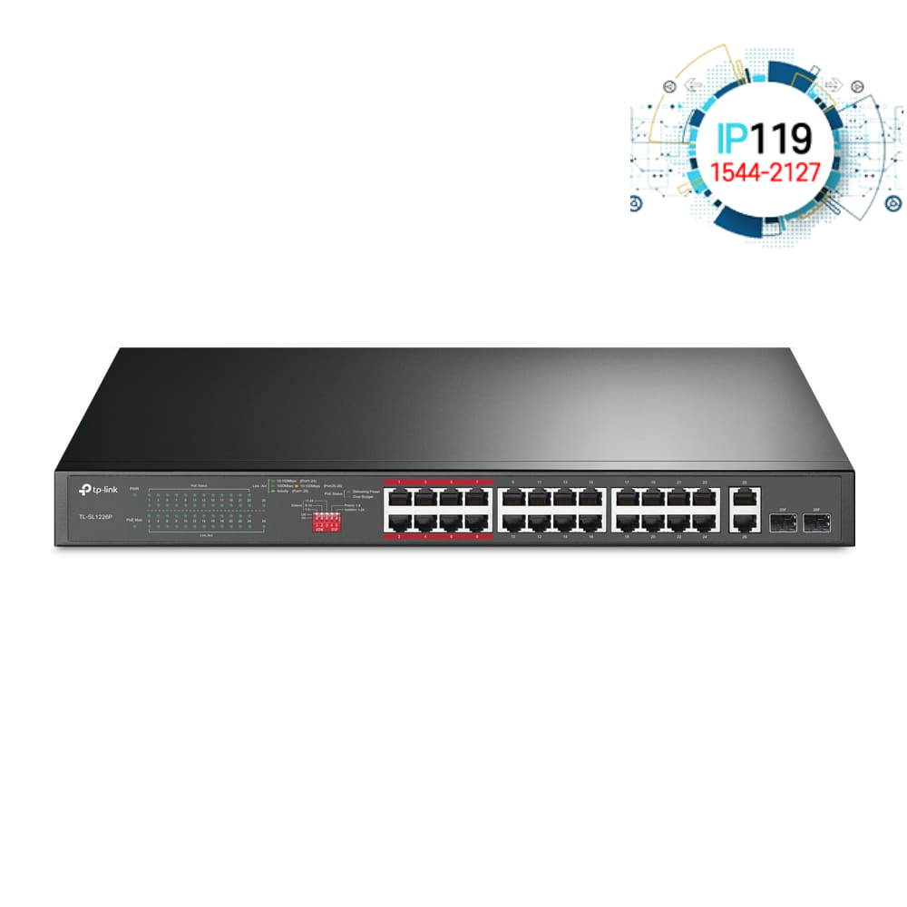 TPLINK 티피링크 TL-SL1226P POE 24포트