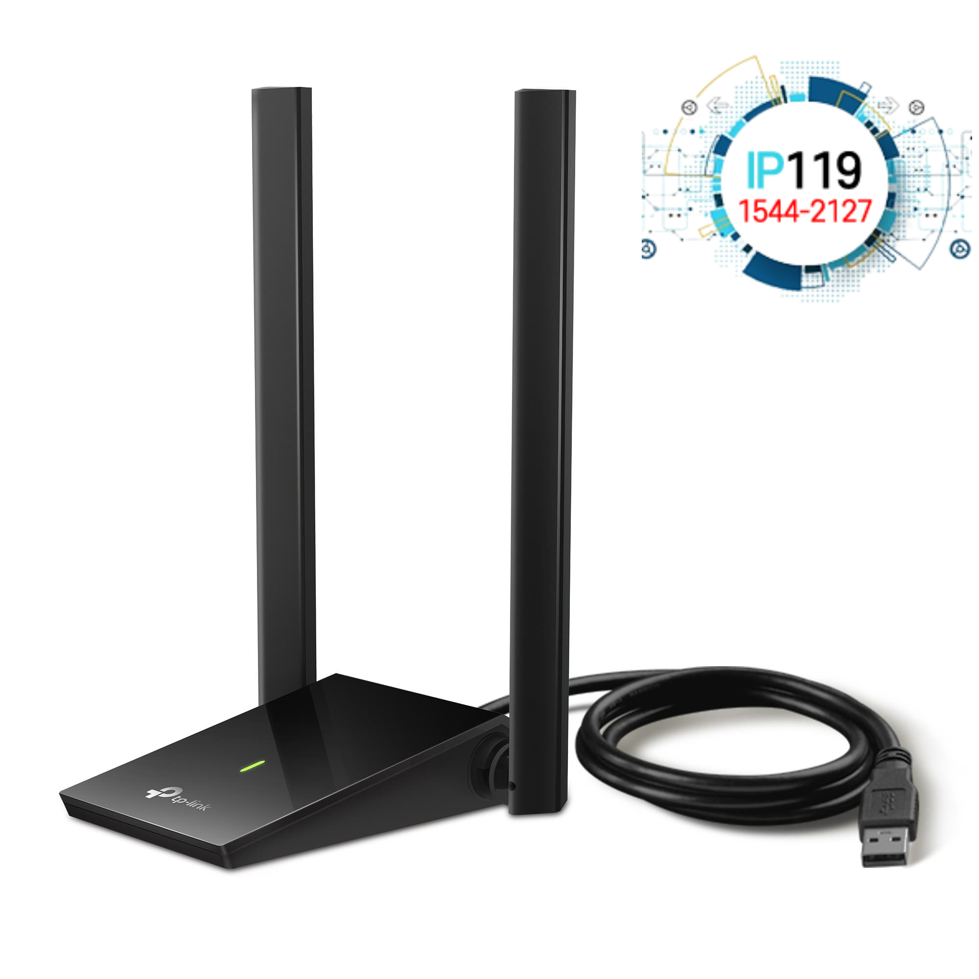 TPLINK 티피링크 Archer T4U Plus USB3.0 안테나 2개