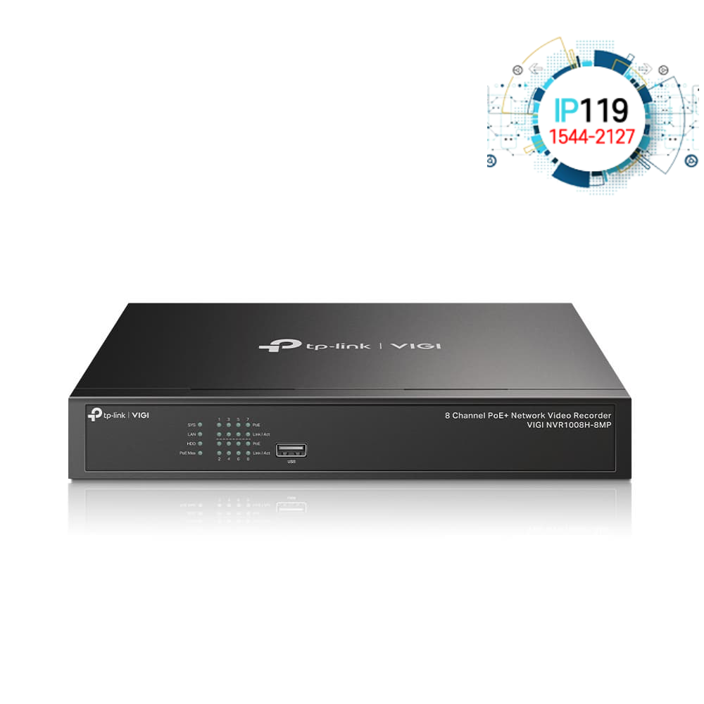 TPLINK 티피링크 VIGI NVR1008H-8P NVR 8채널