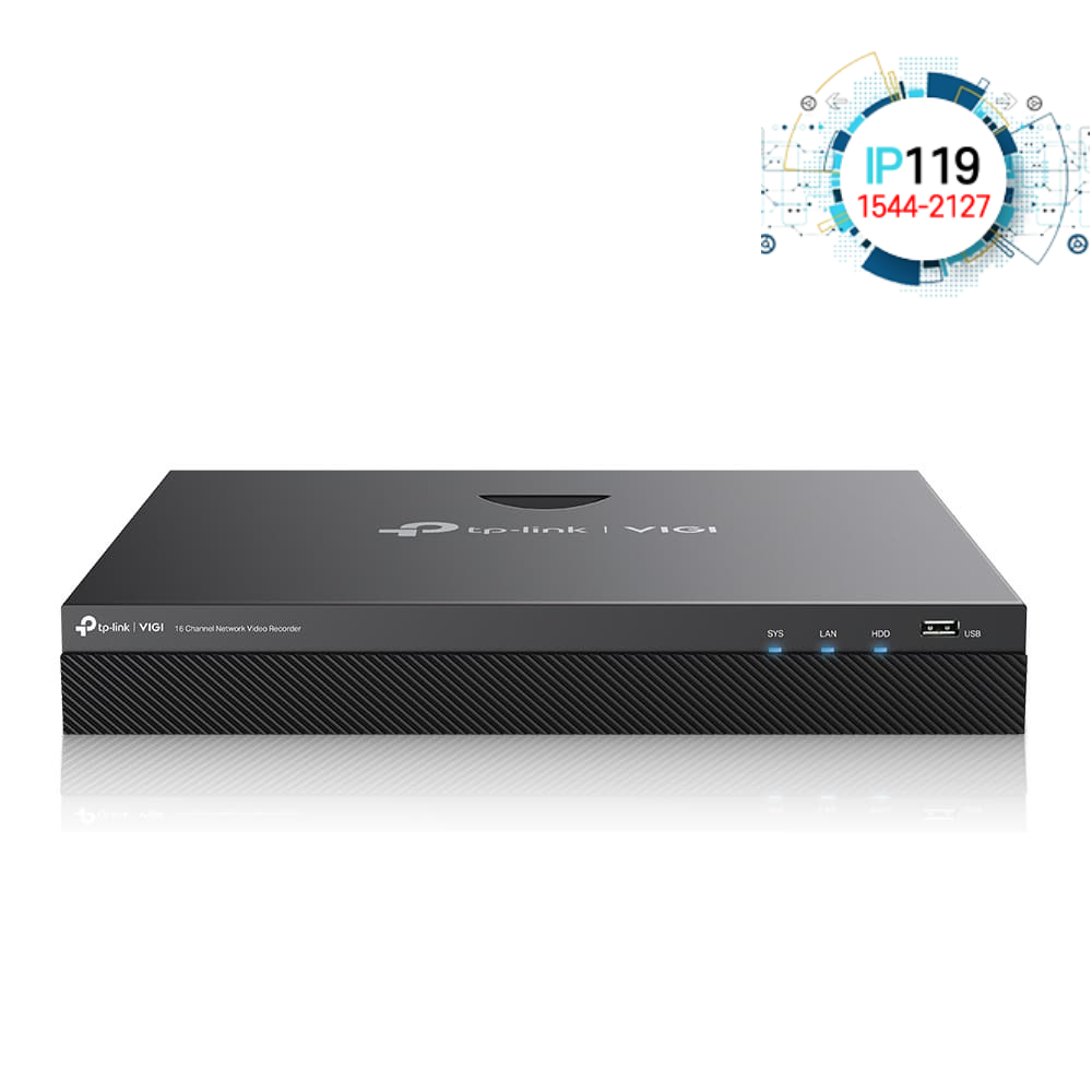TPLINK 티피링크 VIGI NVR2016H 비디오 녹화기 16채널