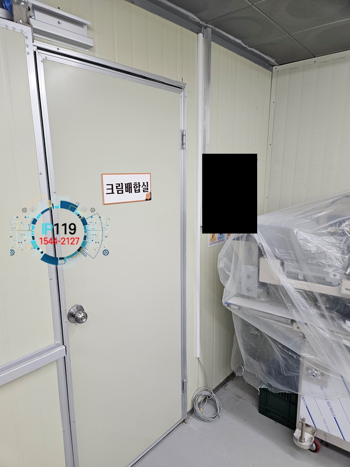 경기 빵공장 랜선 설치 깔끔하게 시공